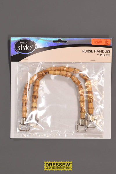 Purse Handles Bamboo Beads