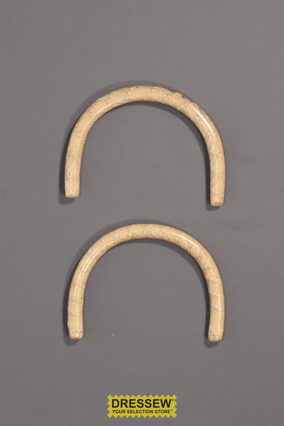 Purse Handles Light Beige Fancy