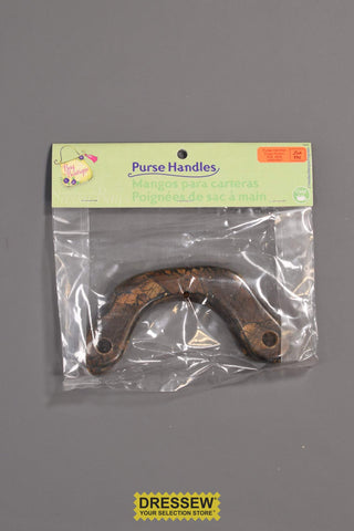 Purse Handles Snake Pattern
