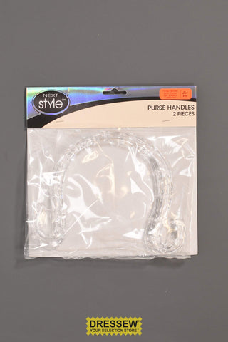 Purse Handles Swirl Crystal