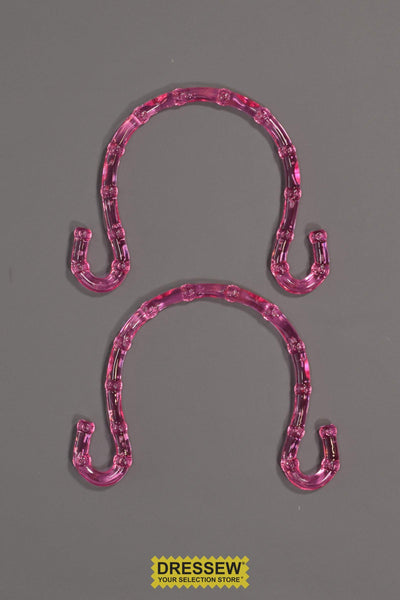 Purse Handles Swirl Pink