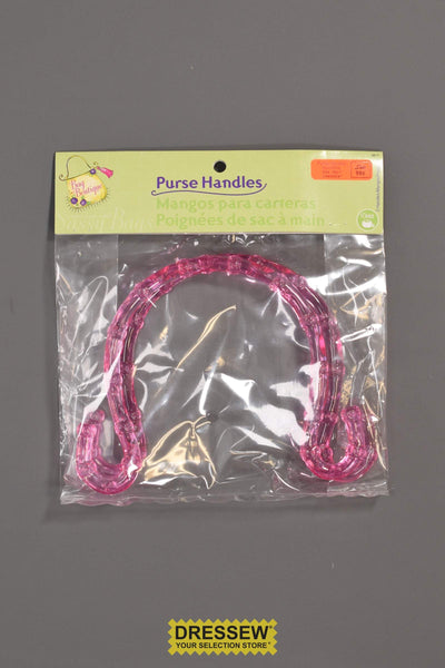 Purse Handles Swirl Pink