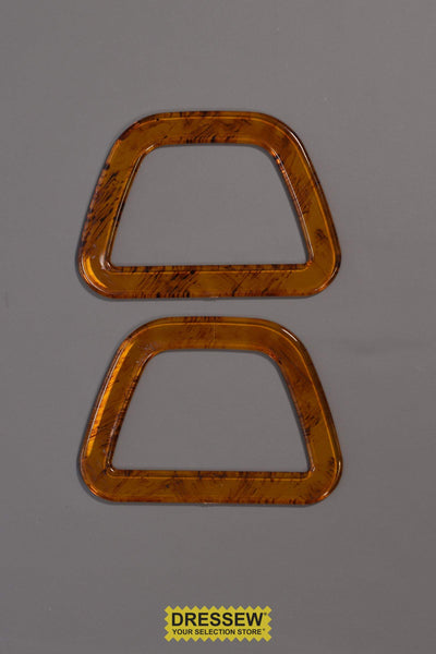 Purse Handles Triangular Amber
