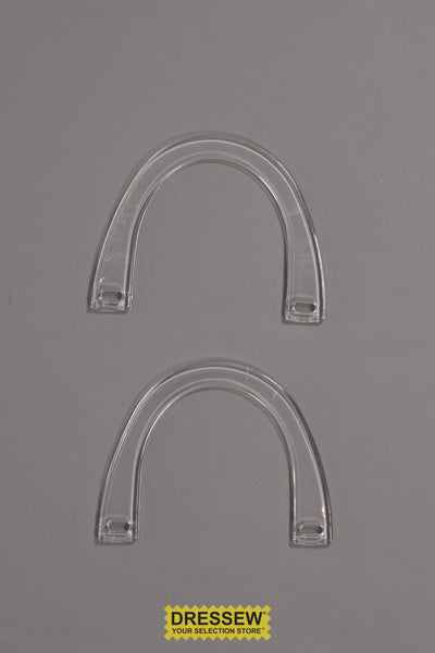 Purse Handles U-Shape Clear