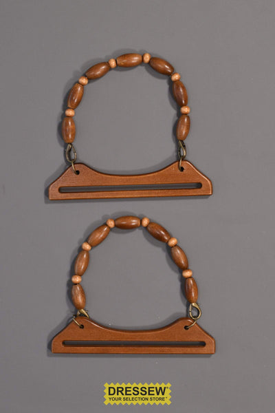 Purse Handles Wood Beads