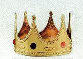 Queen Crown Gold with Jewels