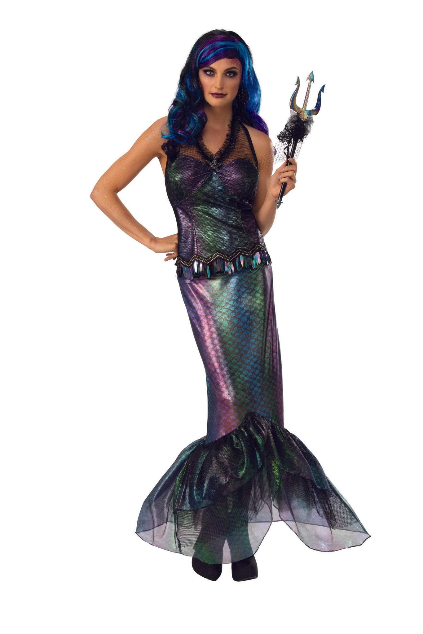 Queen Of Dark Seas Costume Adult - Small
