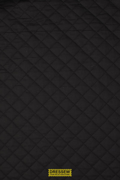 Quilted Broadcloth Black