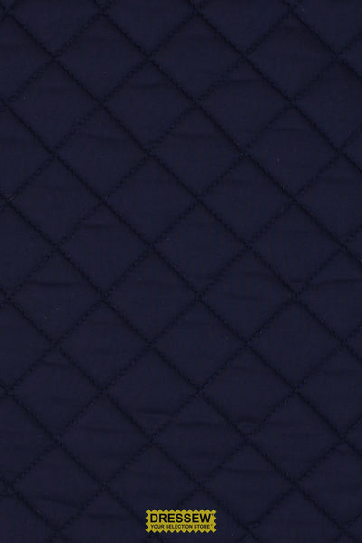 Quilted Broadcloth Navy