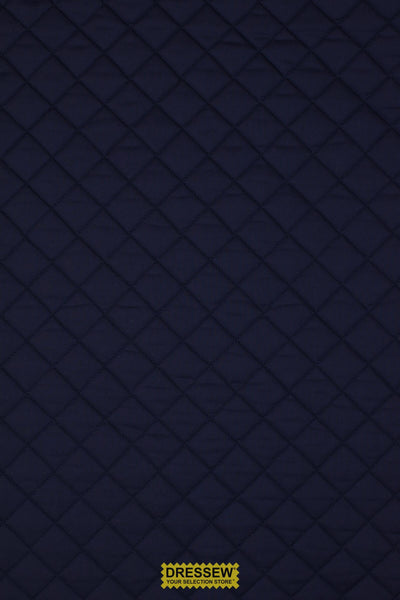 Quilted Broadcloth Navy