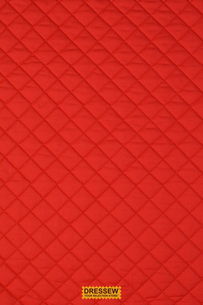 Quilted Broadcloth Red
