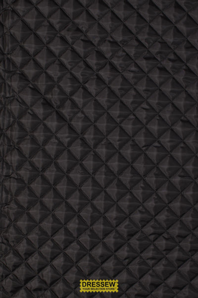 Quilted Lining Black