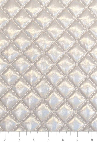 Quilted Wetlook Pearl