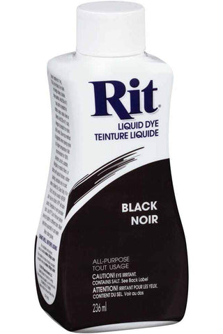 RIT All Purpose Liquid Dye 236ml (8oz.) Black