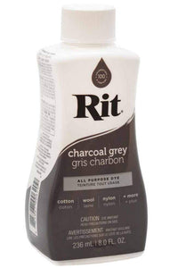 RIT All Purpose Liquid Dye 236ml (8oz.) Charcoal