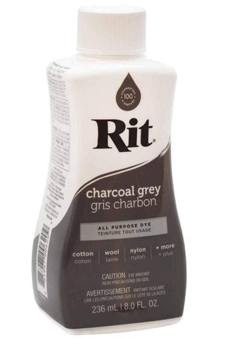 RIT All Purpose Liquid Dye 236ml (8oz.) Charcoal