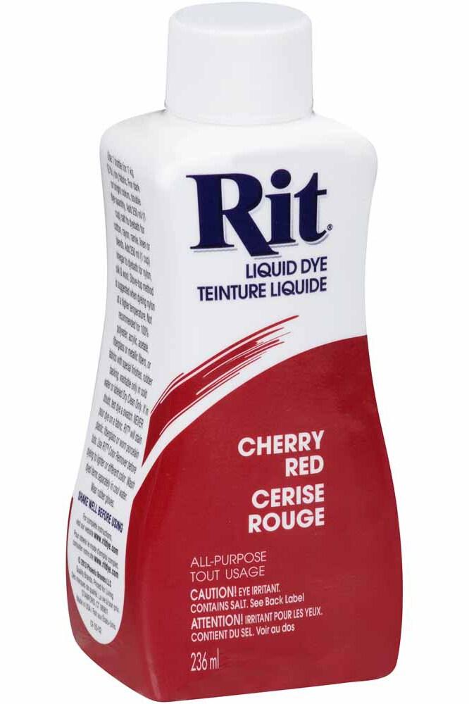 RIT All Purpose Liquid Dye 236ml (8oz.) Cherry