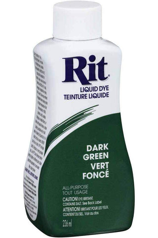 RIT All Purpose Liquid Dye 236ml (8oz.) Dark Green