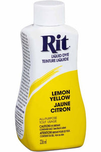 RIT All Purpose Liquid Dye 236ml (8oz.) Lemon
