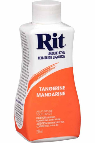 RIT All Purpose Liquid Dye 236ml (8oz.) Tangerine