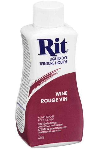 RIT All Purpose Liquid Dye 236ml (8oz.) Wine