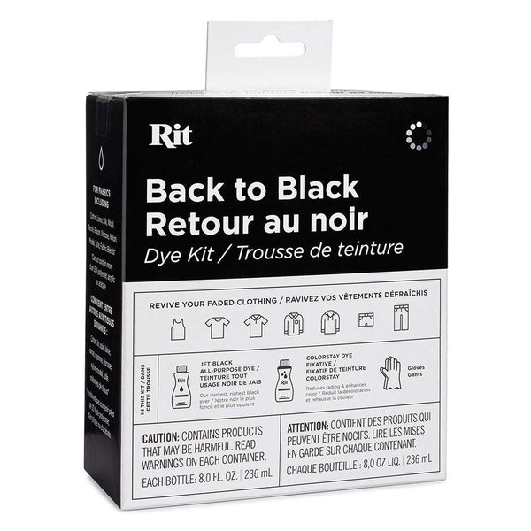 RIT Back to Black Dye Kit