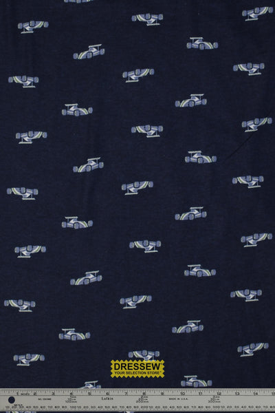 Racecar Flannelette Navy / Multi