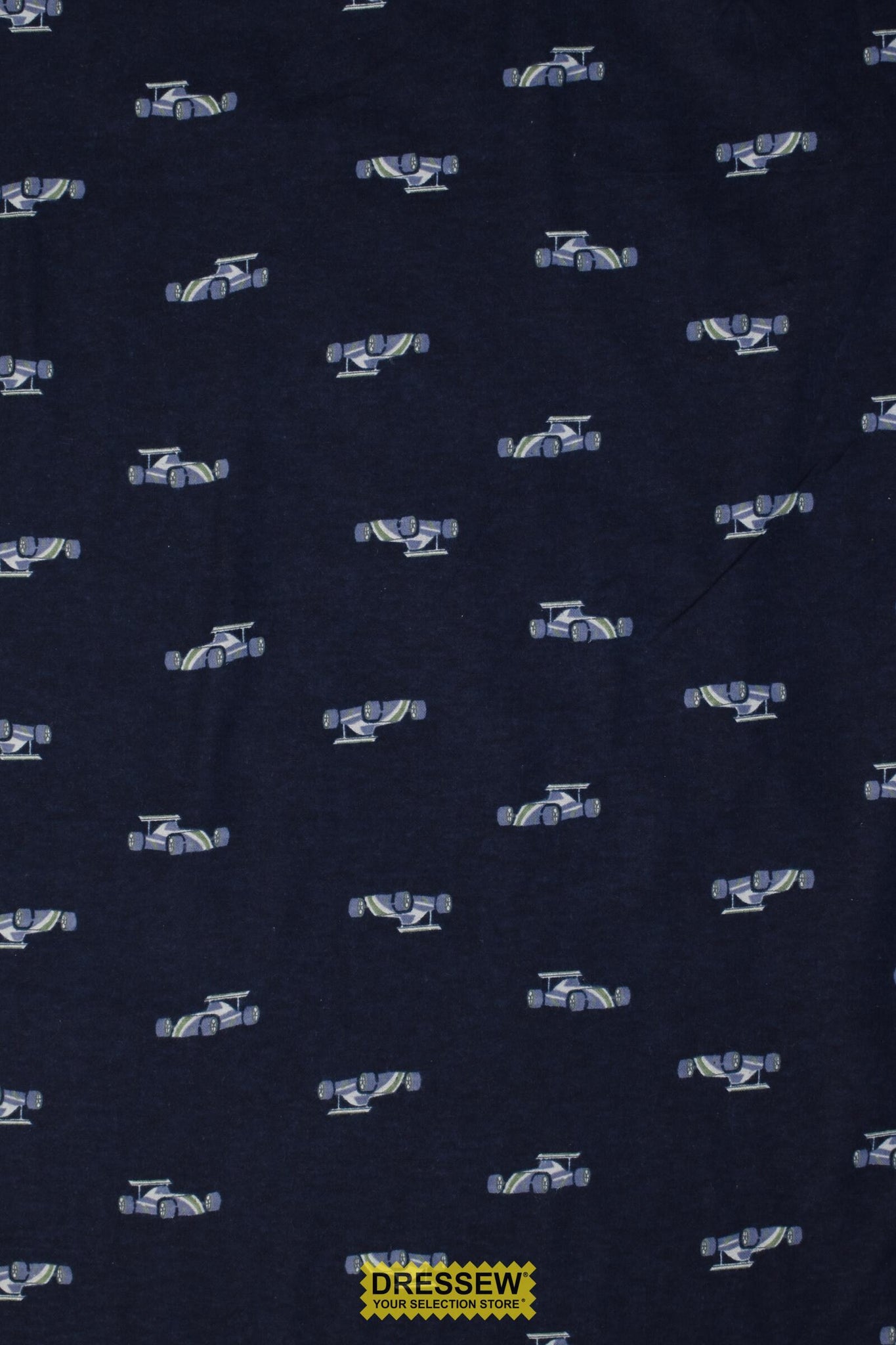 Racecar Flannelette Navy / Multi