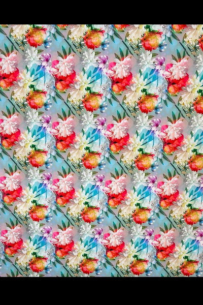 Rainbow Garden Lycra Multi