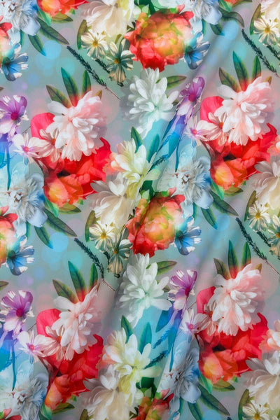 Rainbow Garden Lycra Multi