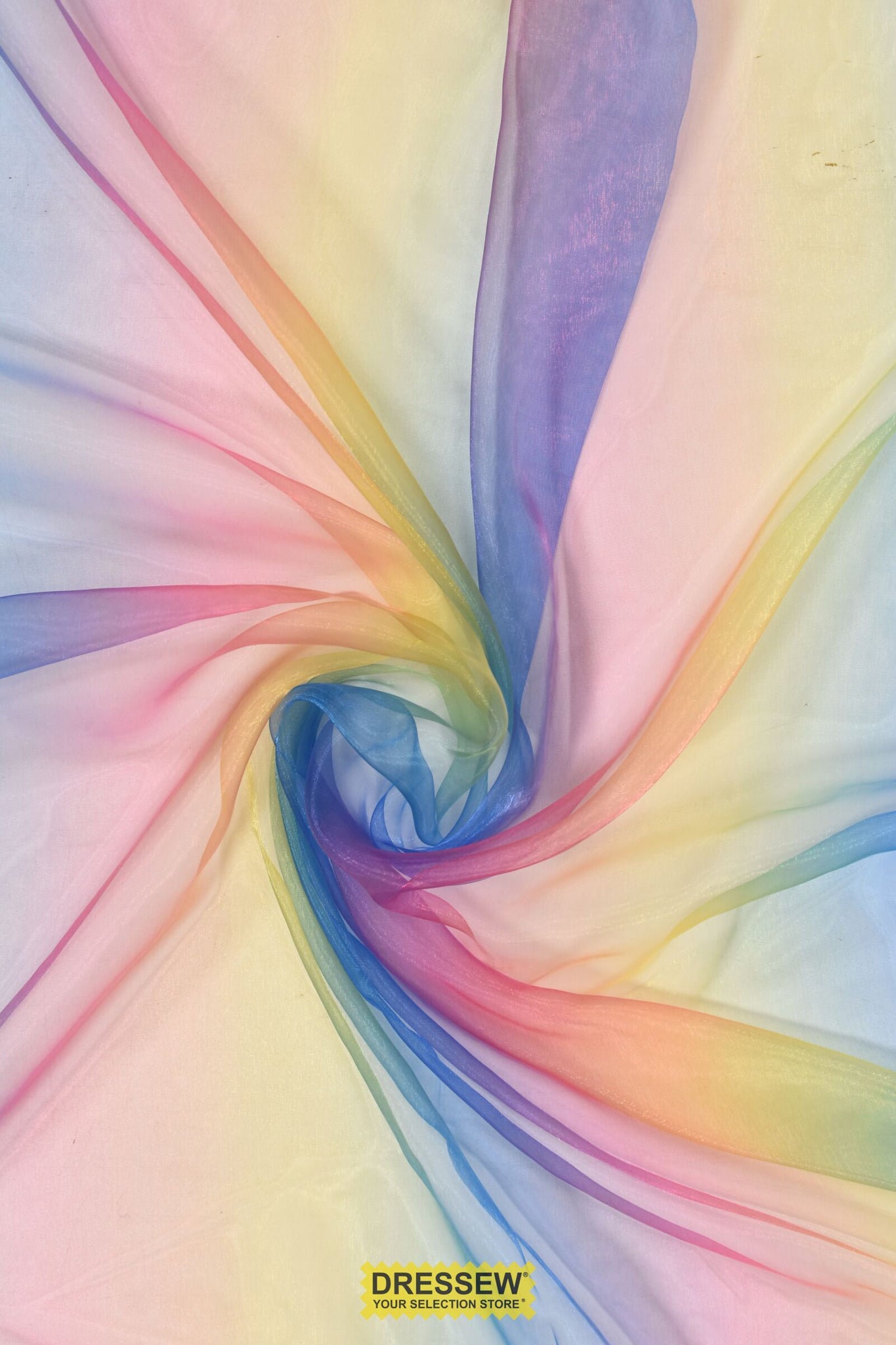 Rainbow Organza Multi