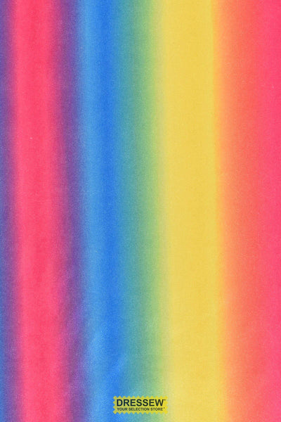 Rainbow Satin Bright Stripe