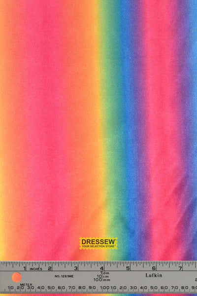 Rainbow Satin Bright Stripe