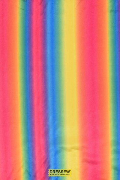 Rainbow Satin Bright Stripe