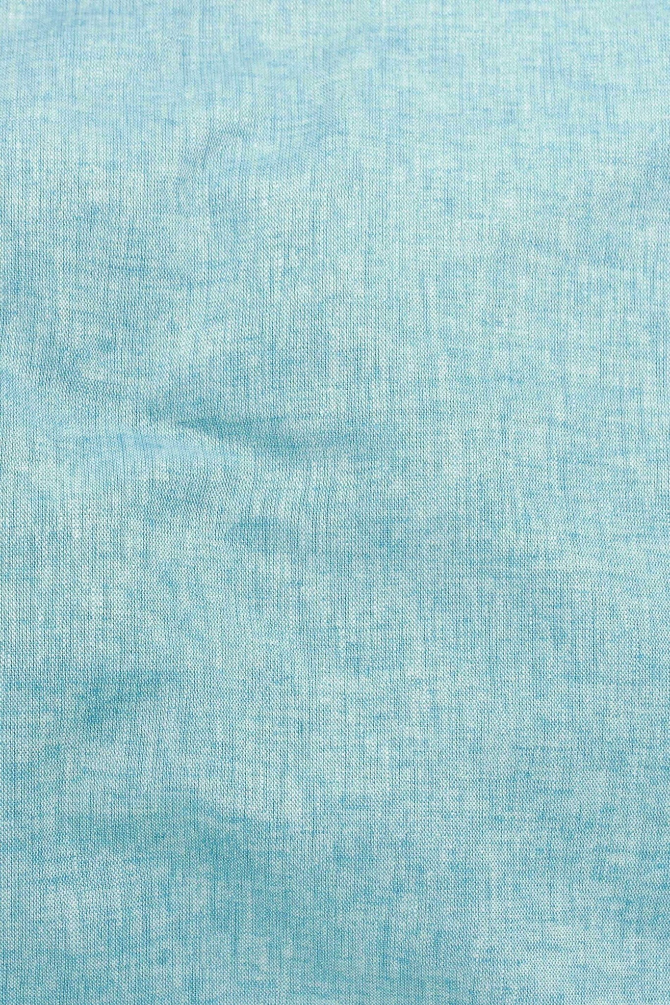 Ravello Linen Aqua / White