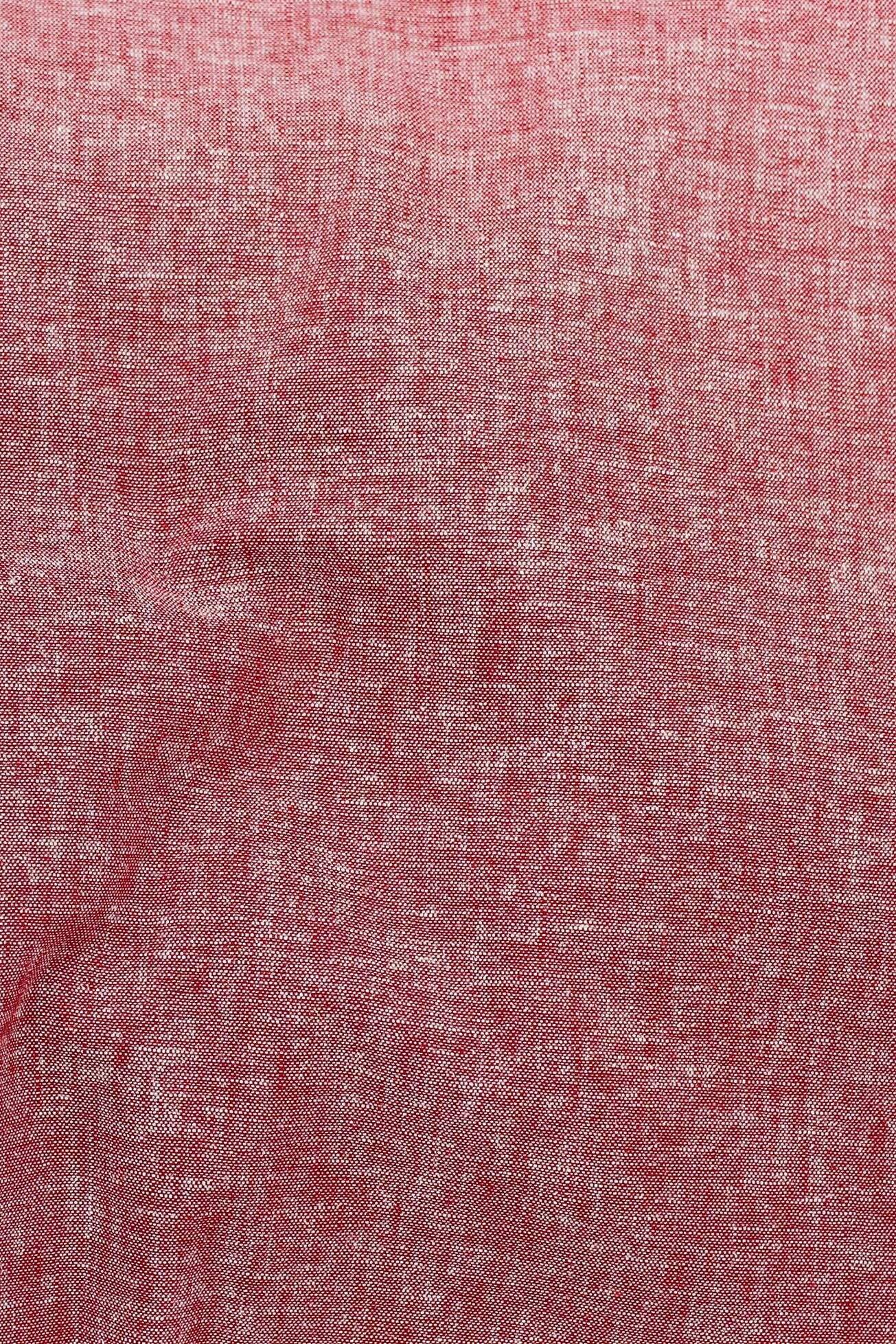 Ravello Linen Red / Ecru