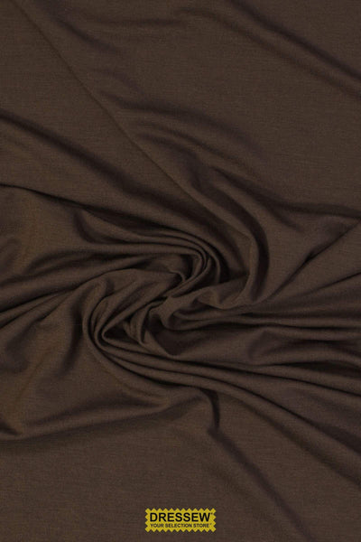 Rayon Lycra Jersey Teakwood