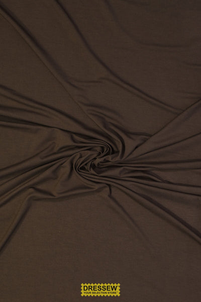 Rayon Lycra Jersey Teakwood