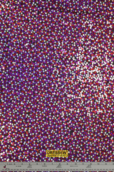 Razzle Dazzle Sequin Knit Black / Pink / Purple