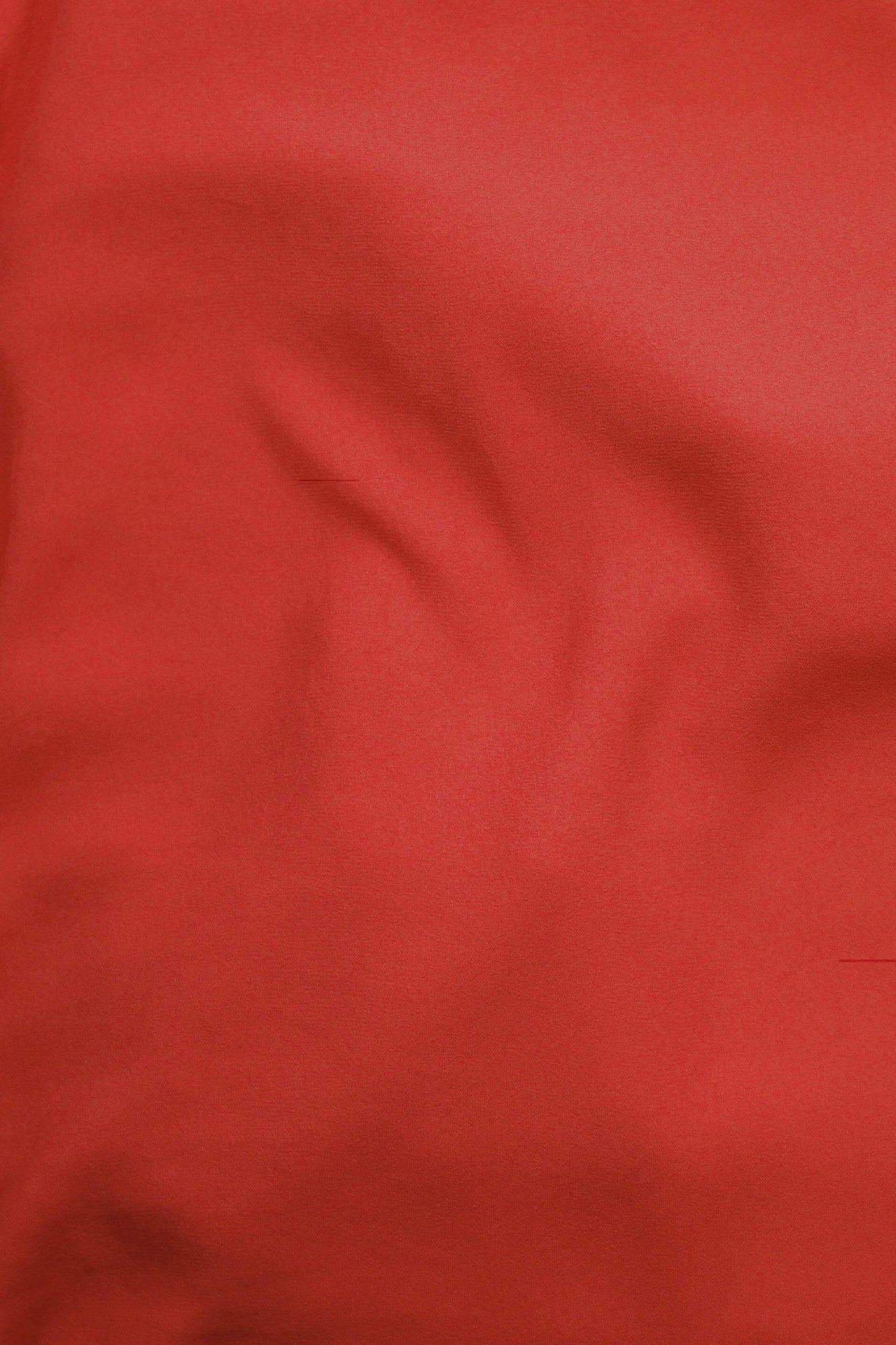 Recycled Poly Chiffon Red
