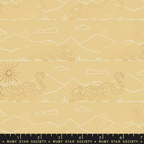 Reign Aristocat By Rashida Coleman-Hale Of Ruby Star Society For Moda Sand / Metallic