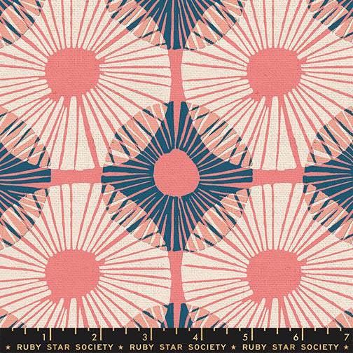 Reimagined Landscapes Canvas Superbloom By Jen Hewett Of Ruby Star Society For Moda Watermelon