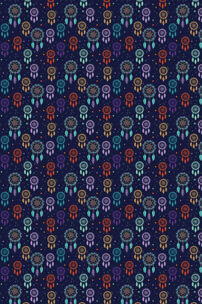 Rejuvenation Satin by Tracey Metallic Dream Weaver Navy