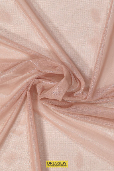 Renee Sparkle Mesh Blush / Silver