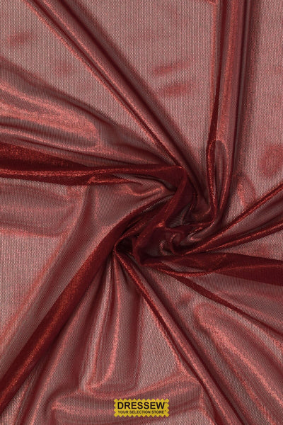 Renee Sparkle Mesh Burgundy