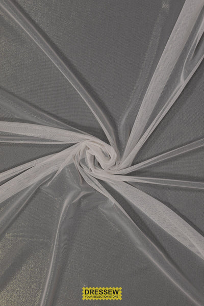 Renee Sparkle Mesh White / Light Gold