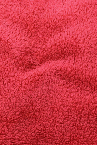 Reversible Fluffy Fleece Red