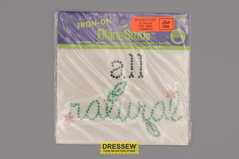 Rhinestuds All Natural Green