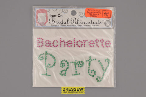 Rhinestuds Bachelorette Party