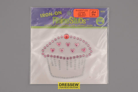Rhinestuds Cupcake